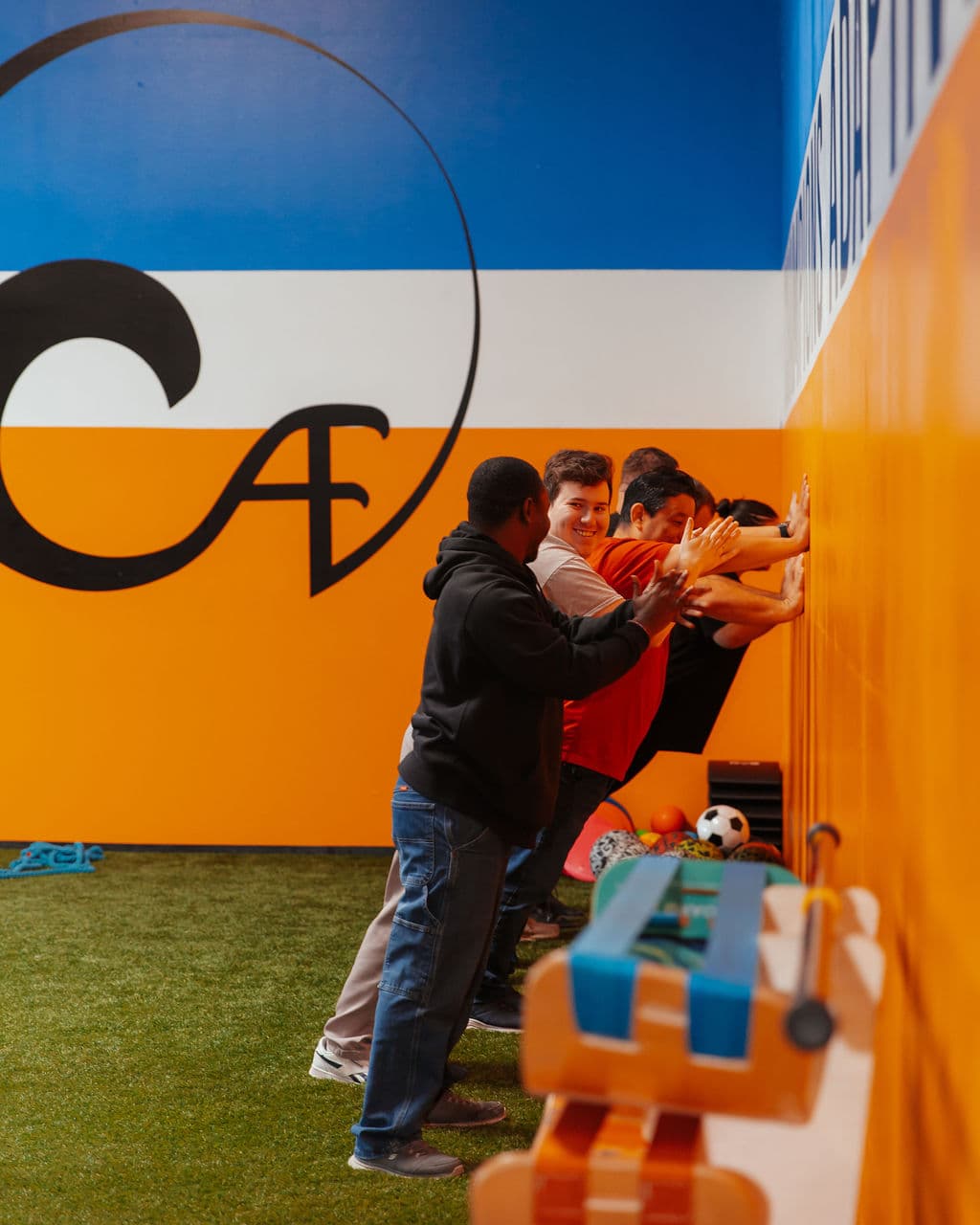 Adaptive fitness training at Champions studio