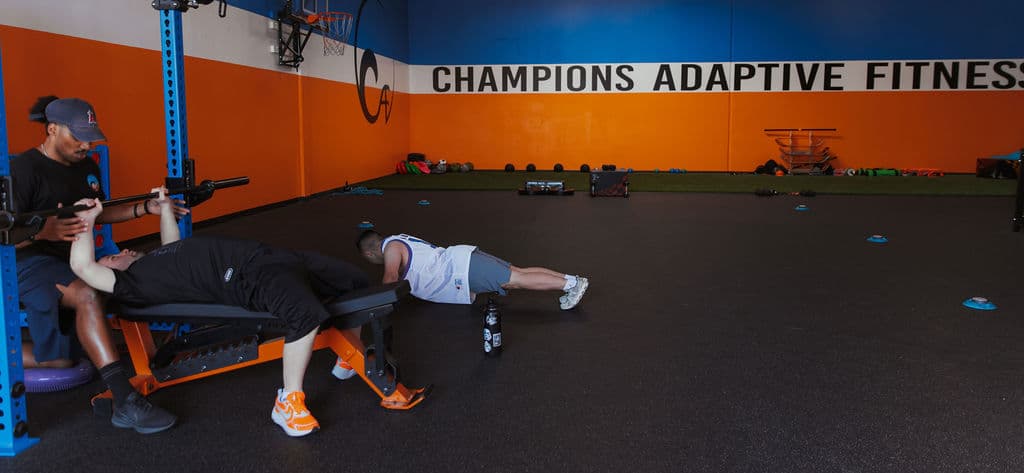 Personal training session